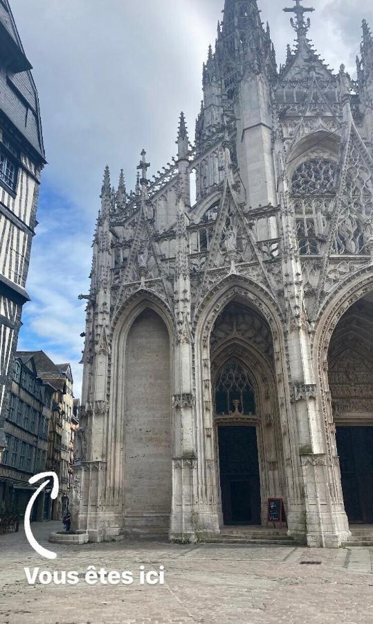 Appartement Le Rituel St Maclou, Hyper Centre Vue Sur Eglise *